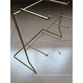 Retail Store Advertising Equipment Wholesale Bronze Countertop 12 pegs Wire Display Racks For Shows